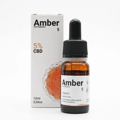 AMBER 5% CBD OIL 10ML